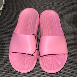Pink Slide Sandals